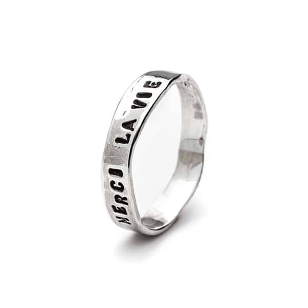 Inel din argint personalizat MLV